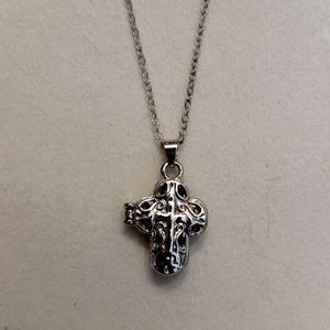 SS925 Cross Locket